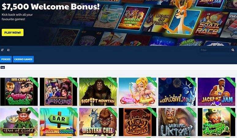 Try Ripper Casino today and receive $7,500 Welcome Bonus