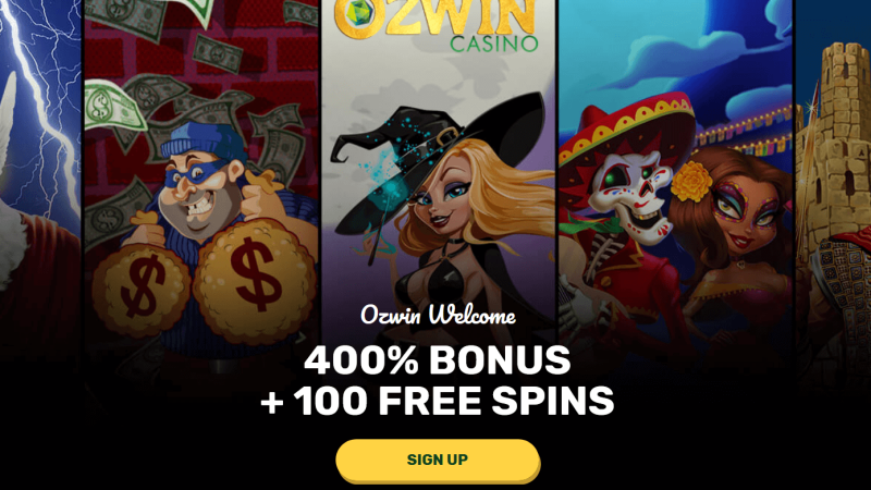 Ozwin Casino – Join today and receive $4000 Bonus