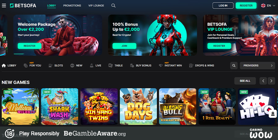 Spin with Extra Funds: 120% Welcome Bonus at BetSofa Casino!